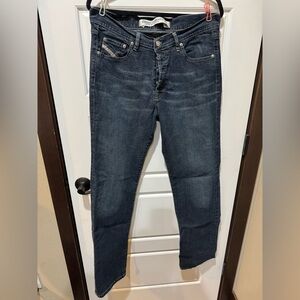 Diesel Dark Blue Straight Jeans
